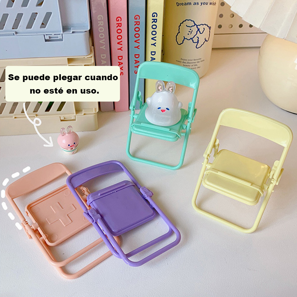 Soporte para teléfono móvil de escritorio para silla