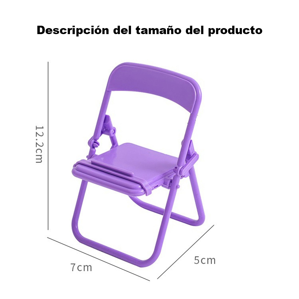Soporte para teléfono móvil de escritorio para silla