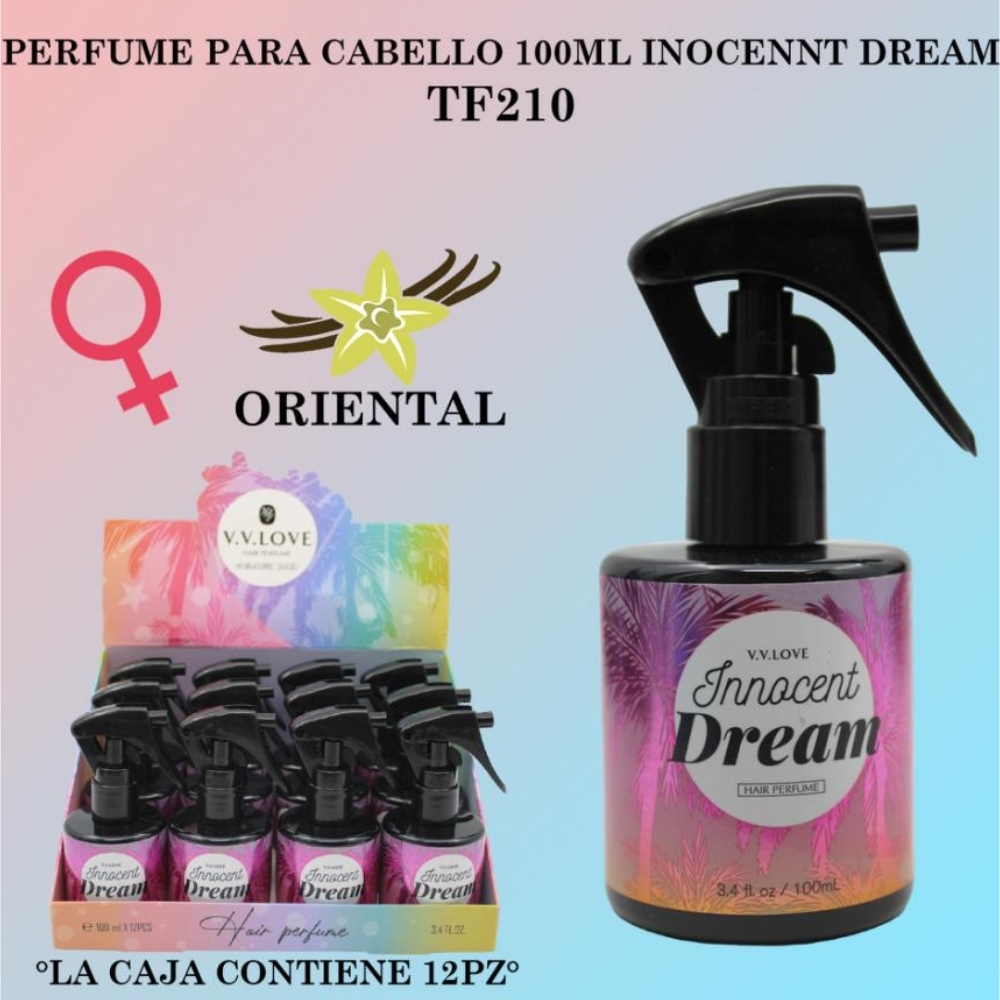 Perfume para el cabello de 100 ml