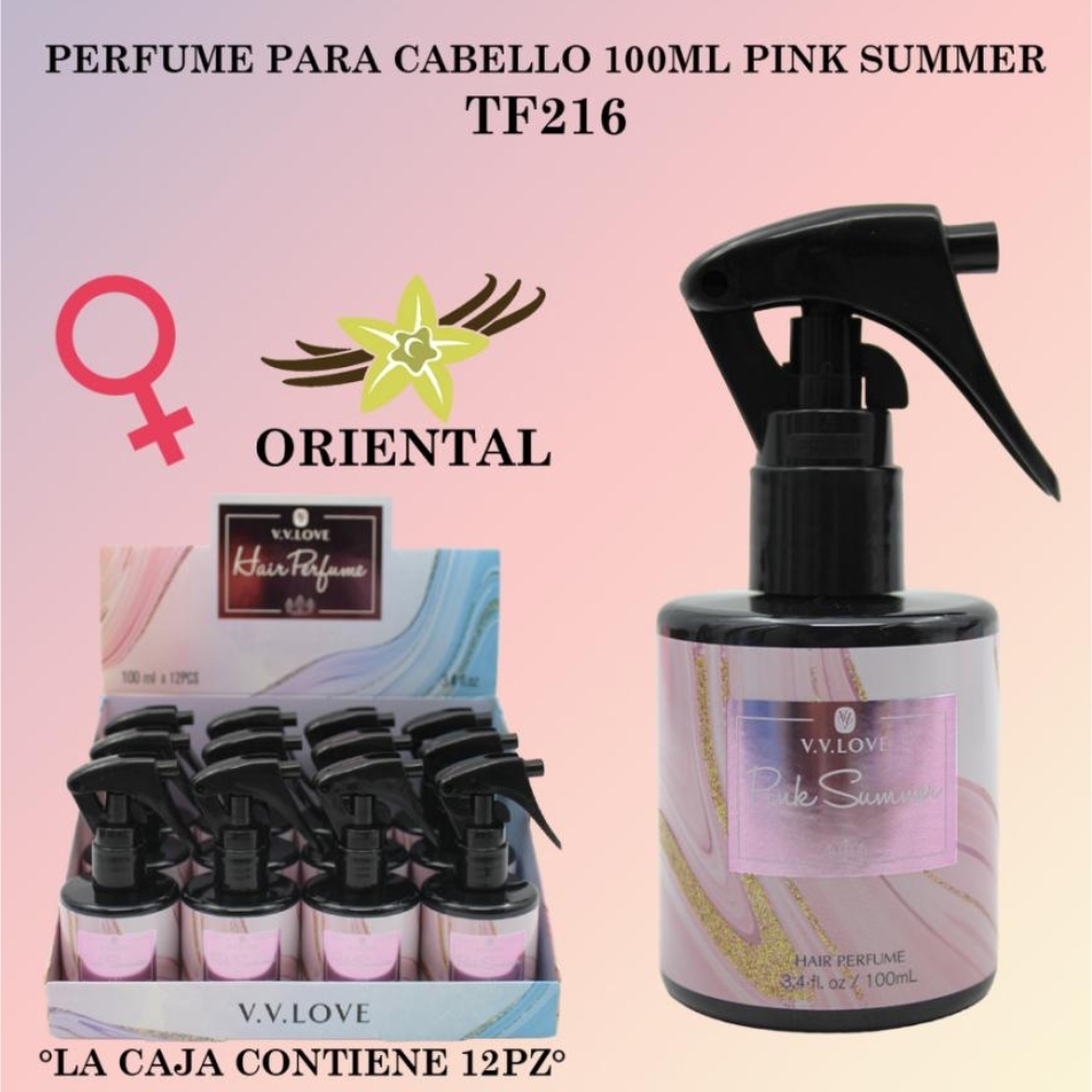 Perfume para el cabello de 100 ml
