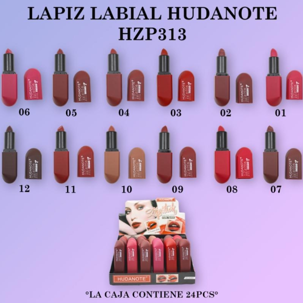 Lápiz labial, 24 piezas/caja