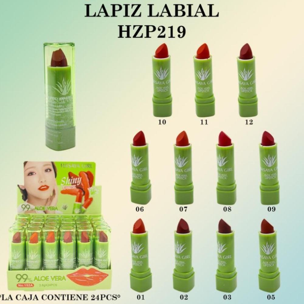 Lápiz labial, 24 piezas/caja