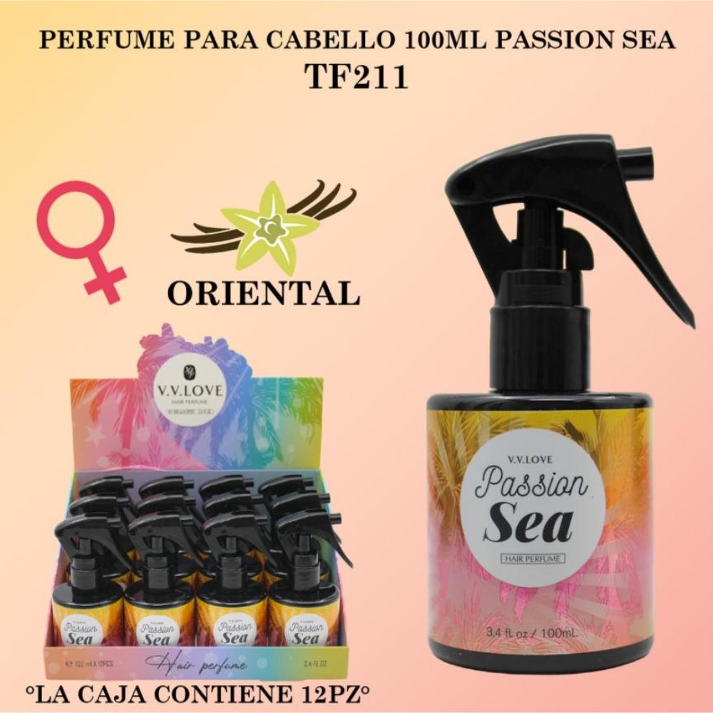 Perfume para el cabello de 100 ml