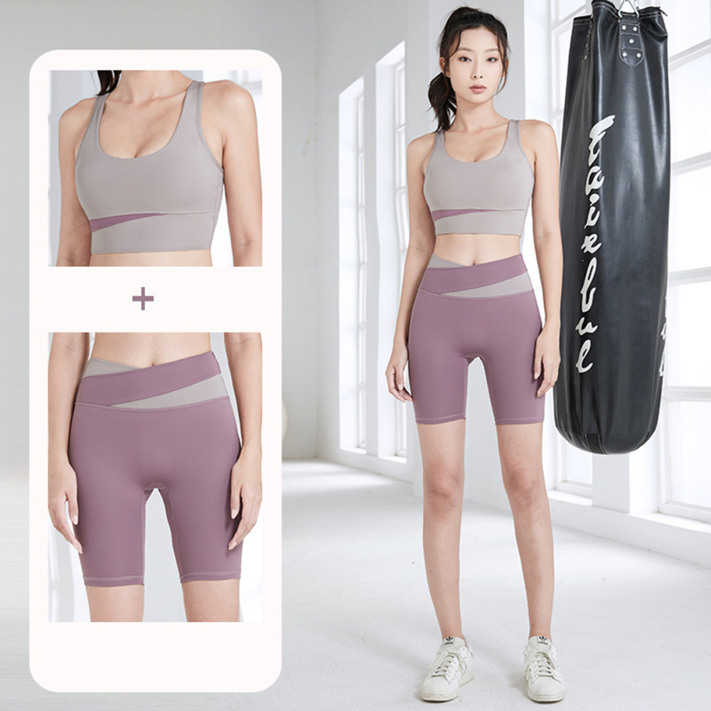 ropa de yoga pantalones cortos deportivos chaleco