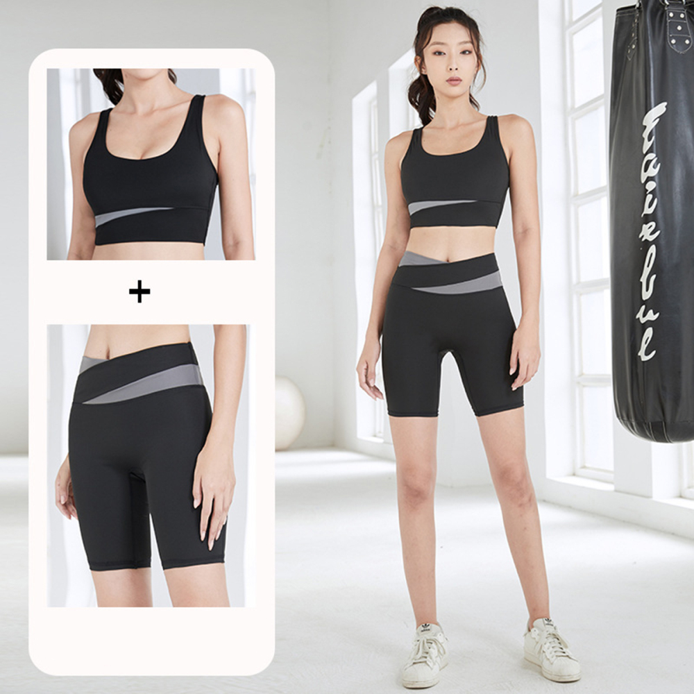 ropa de yoga pantalones cortos deportivos chaleco