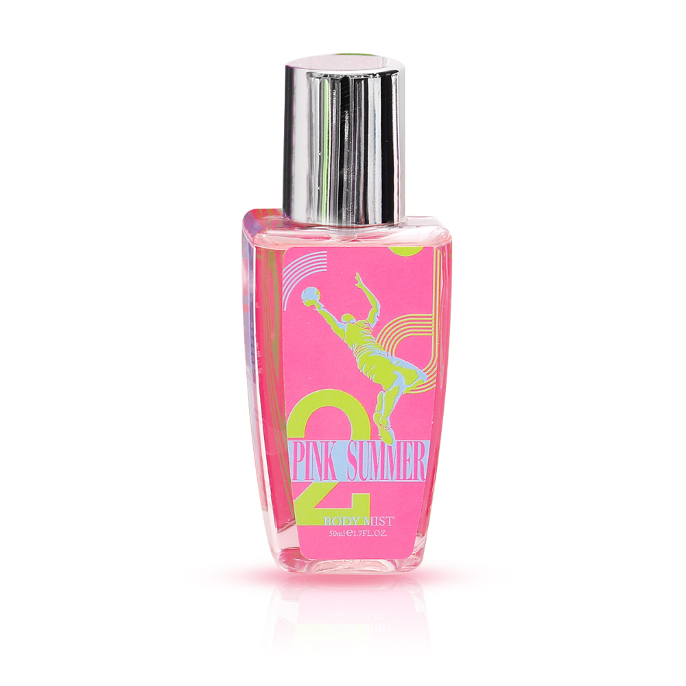 Mujer: Perfume 50 ml + Spray corporal 50 ml + Loción corporal 50 ml + Gel de ducha 50 ml