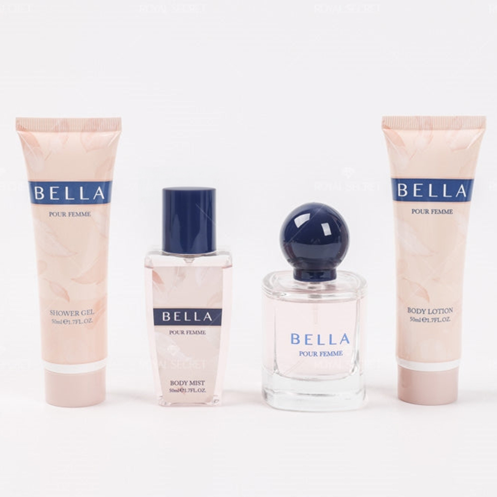 Set de cuidado de perfumes,perfume de 50ml, perfume corporal de 50ml, loción corporal de 50ml y gel de baño de 50ml. Es perfecto para el uso diario, como vacaciones románticas o reuniones sociales