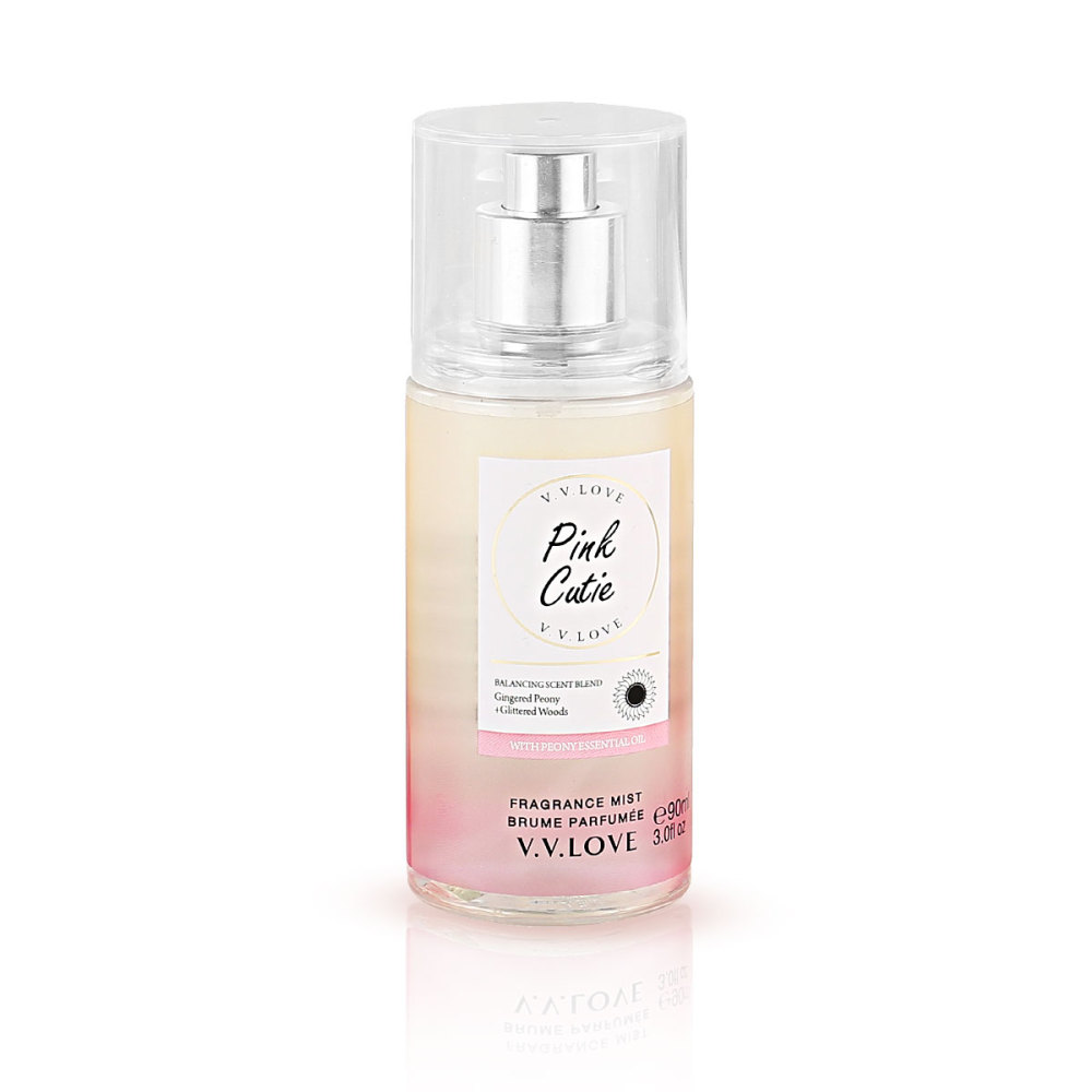100ml de perfume para el cabello + 90ml de loción corporal + 150ml de spray corporal
