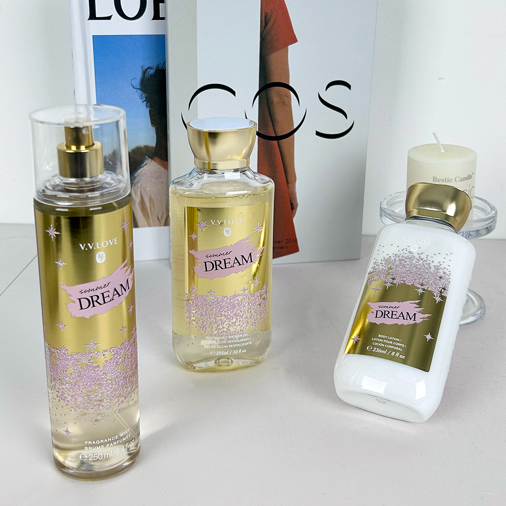 295ml Showergel+236ml Bodylotion+250ml BodyMist