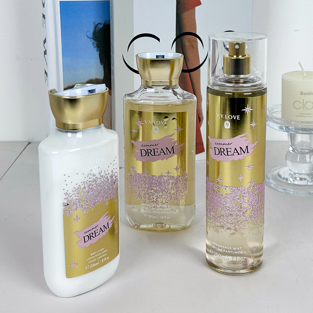 295ml Showergel+236ml Bodylotion+250ml BodyMist