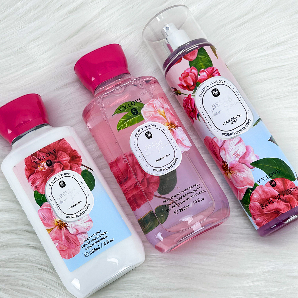 295ml Showergel+236ml Bodylotion+250ml BodyMist