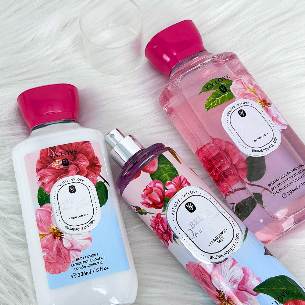 295ml Showergel+236ml Bodylotion+250ml BodyMist