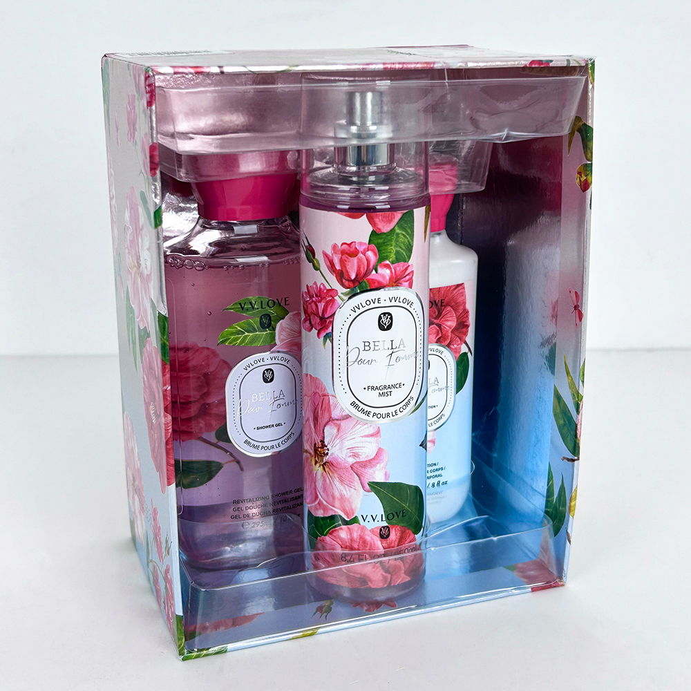 295ml Showergel+236ml Bodylotion+250ml BodyMist
