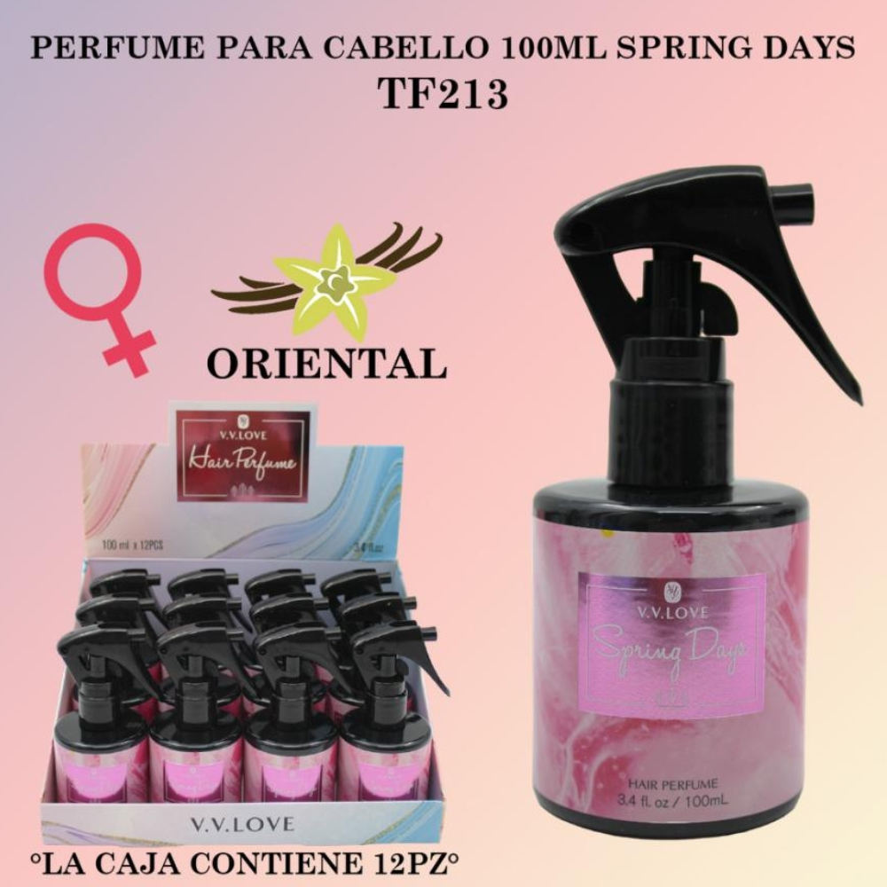 Perfume para el cabello de 100 ml