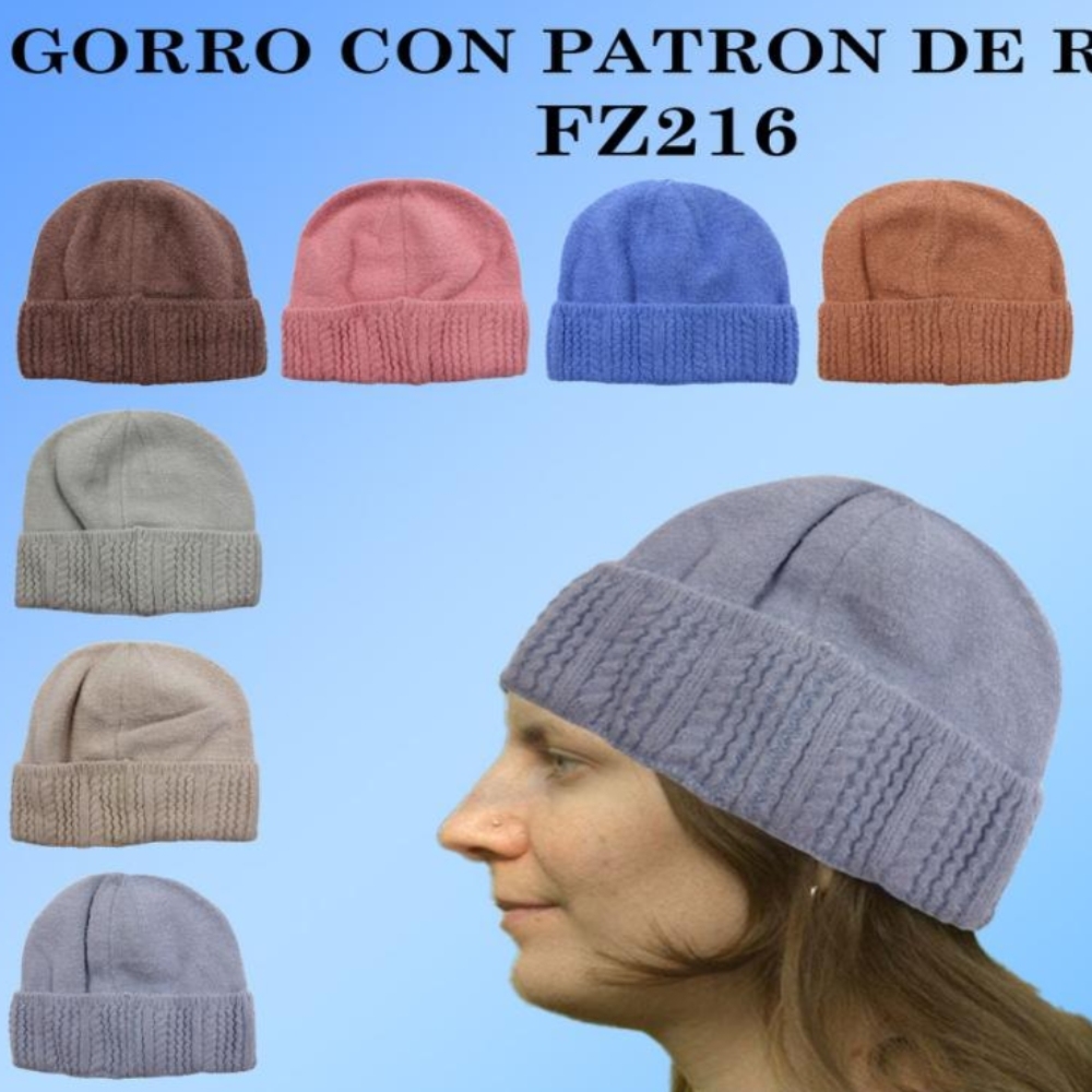 sombrero de gasa de cristal