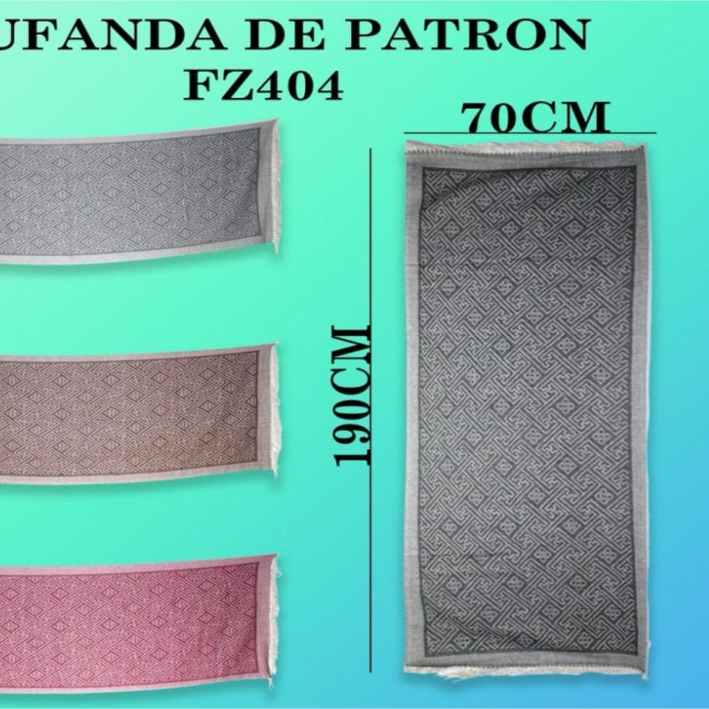 Bufanda de rayas