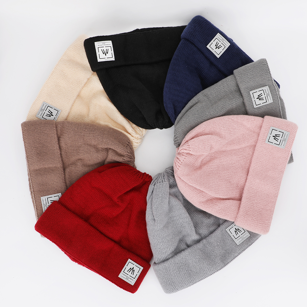 2 piezas/set Conjunto de cuello y gorro de para invierno, gorro casual cálido y bufanda de cuello a prueba de viento y frío