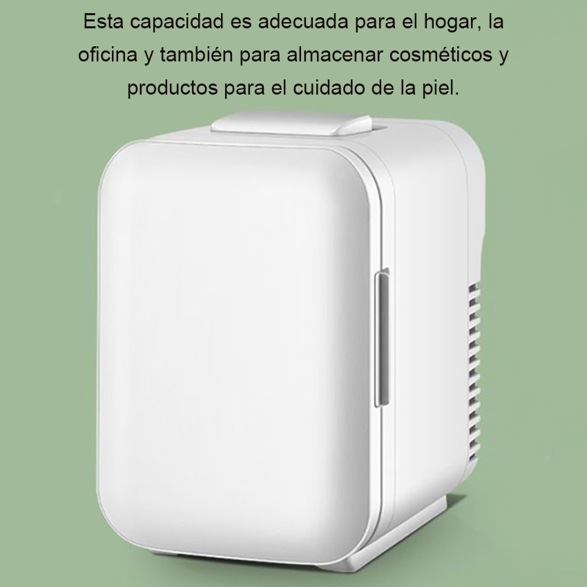 Frigorífico pequeño de 4 litros, doble uso, para coche y hogar.