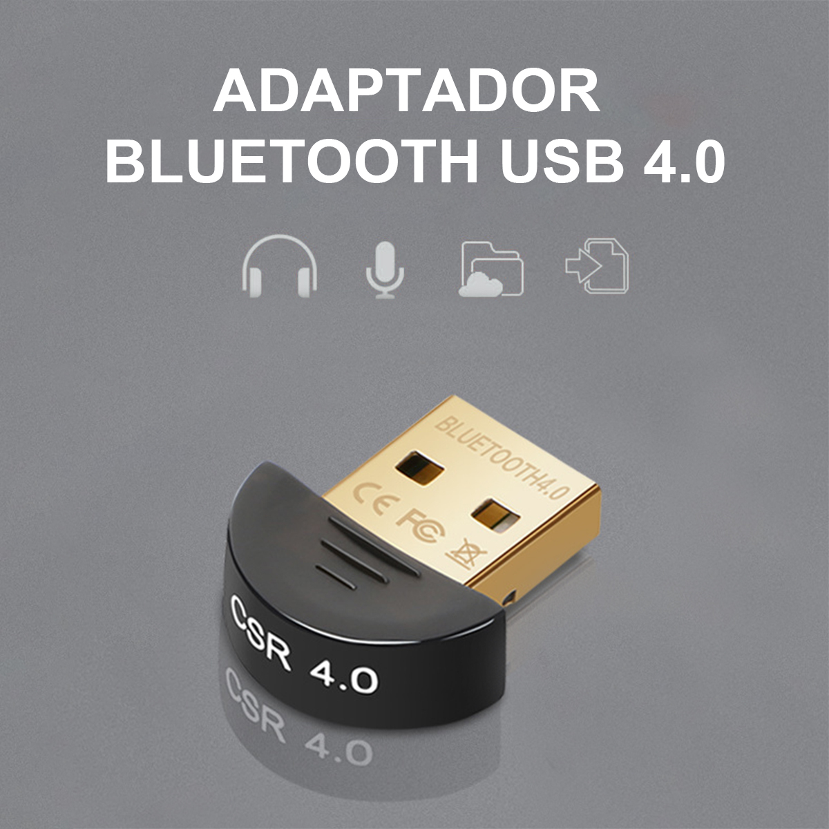 Receptor de auriculares Bluetooth
