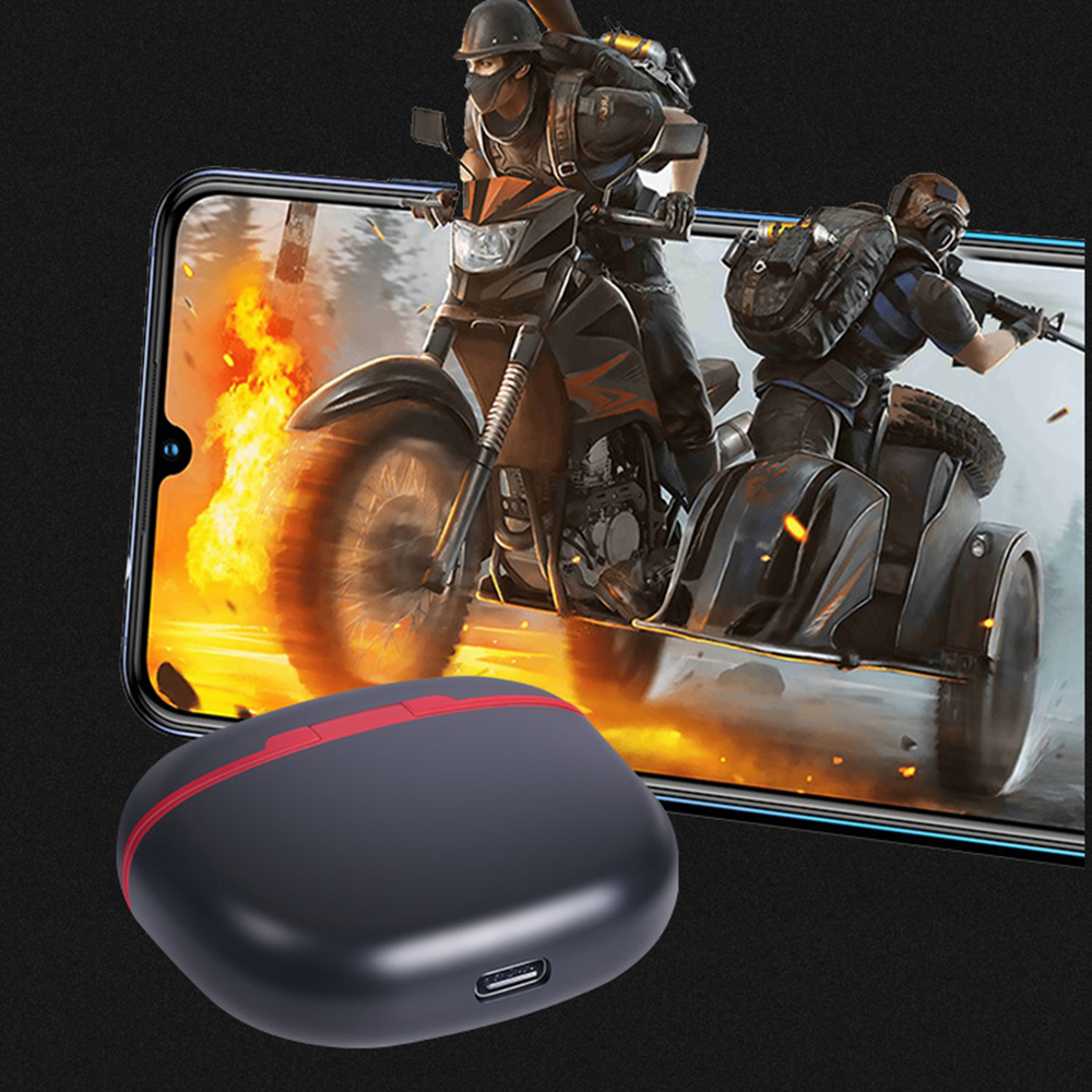 Auriculares inalámbricos Bluetooth, auriculares con calidad de sonido sin pérdida, indicador de carga, control táctil, con micrófono, llamada clara, auriculares inalámbricos adecuados para todo tipo de teléfonos móviles