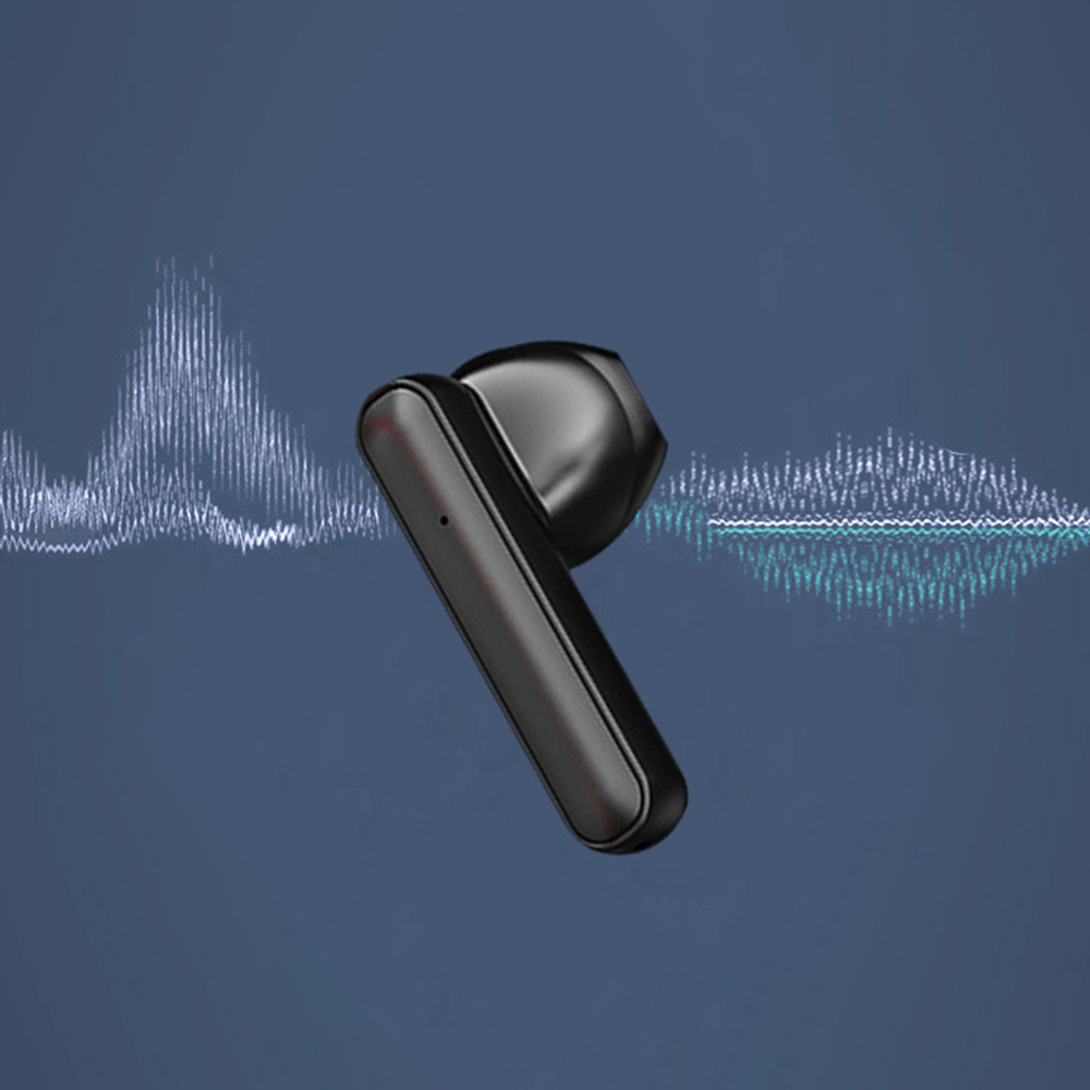Auriculares inalámbricos Bluetooth, auriculares con calidad de sonido sin pérdida, indicador de carga, control táctil, con micrófono, llamada clara, auriculares inalámbricos adecuados para todo tipo de teléfonos móviles