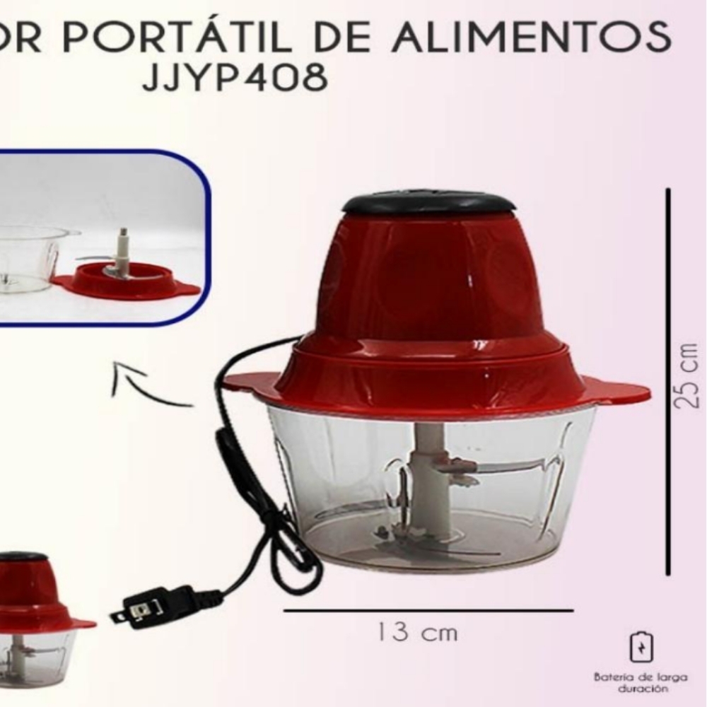 Picadora de carne eléctrica de 2L