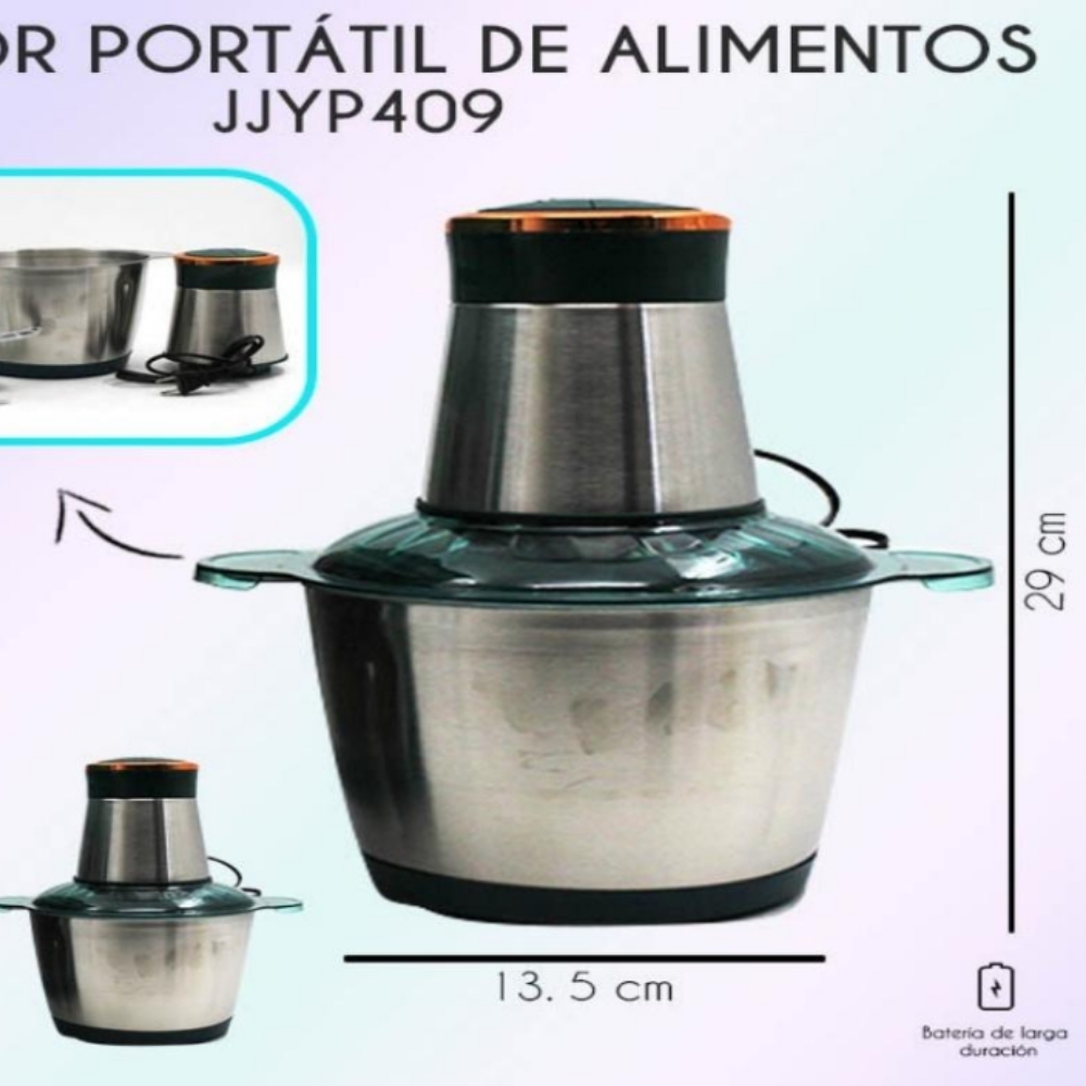 Picadora de carne de acero inoxidable