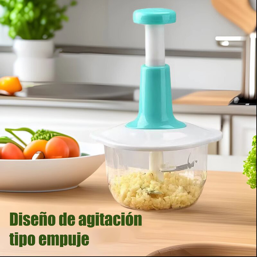 Máquina manual para picar carne, trituradora multifuncional pequeña para uso doméstico en la cocina, trituradora manual de verduras, fácil de limpiar y utilizar, apta para carne, verduras y frutas, regalo ideal