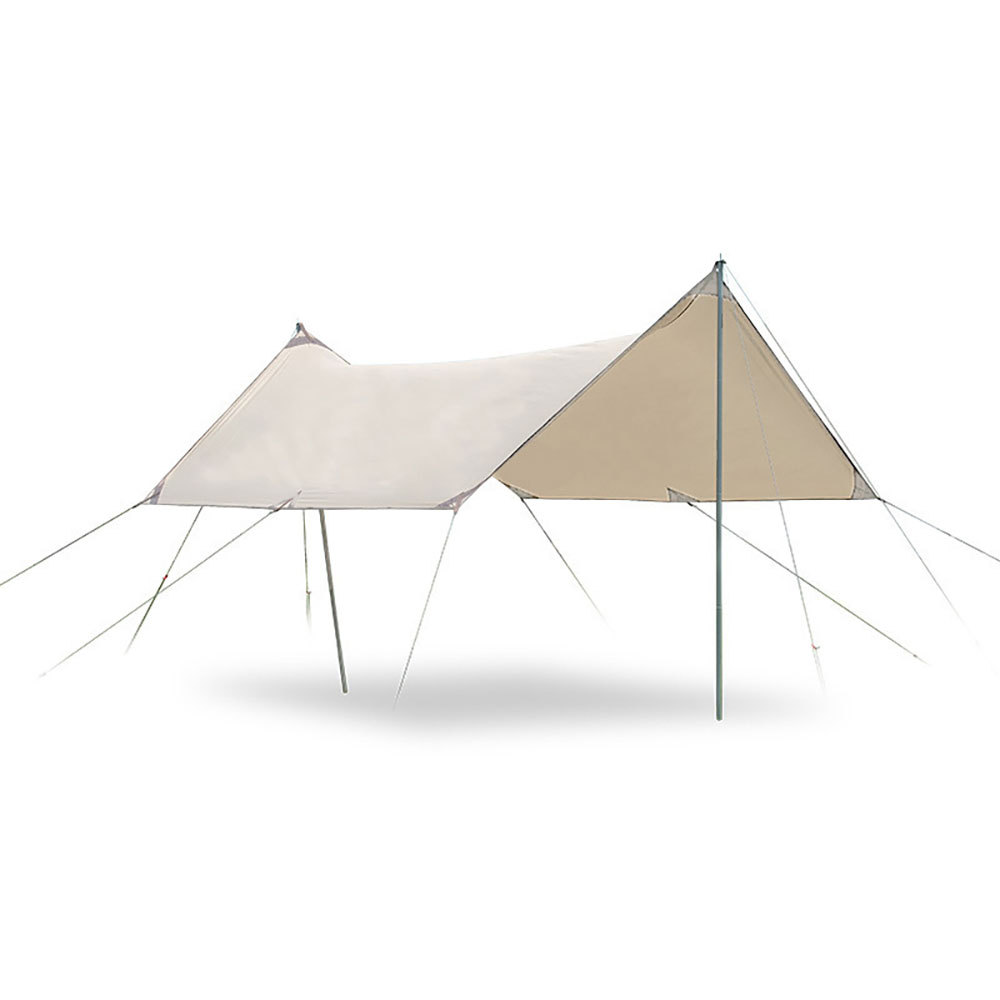 Toldo de pegamento plateado
