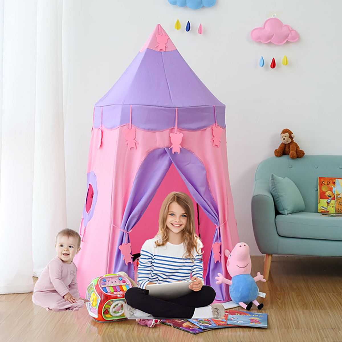 Tienda de campaña para niños