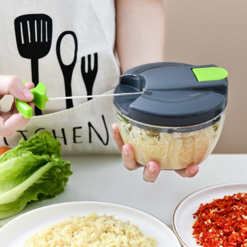 Picadora de alimentos manual de 500 ml