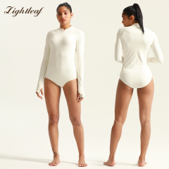 Women Long Sleeve Sports Rompers Jumpsuit