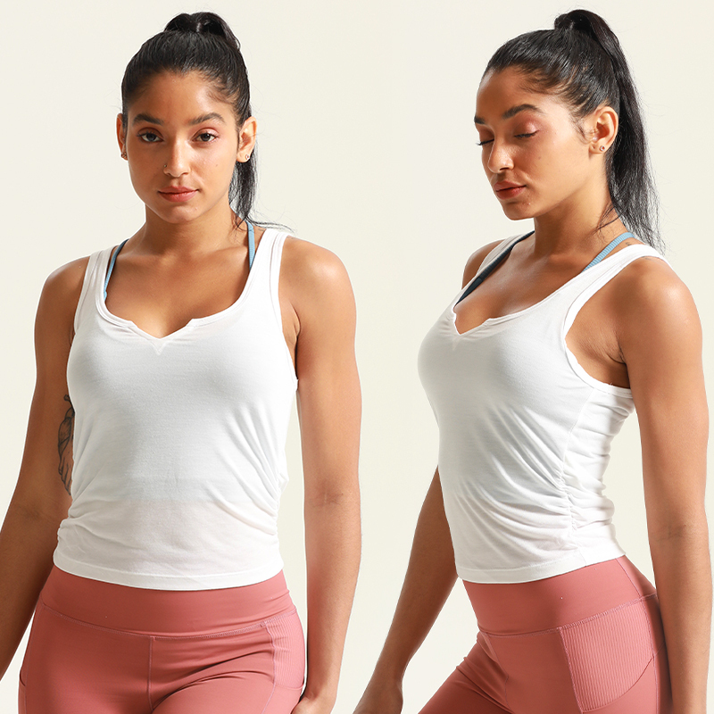 Custom Women Sleeveless Gym Tank Tops