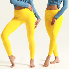 Women's Chic Crop Top Fitness Shirt Set