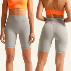 Custom High Waist Yoga Fitness Shorts