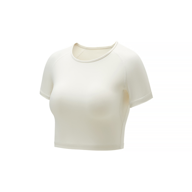 Women's tight-fitting short sleeves