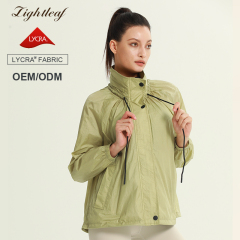 Custom Women's Lightweight Jacket for Outdoor Running Hiking
