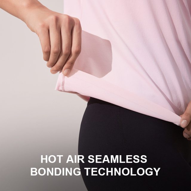 Women's high elastic simple short sleeve