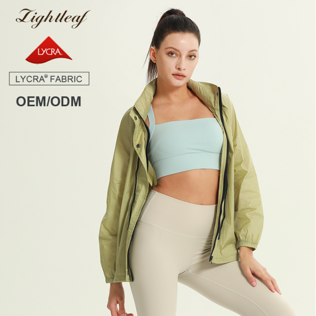 Custom Women's Lightweight Jacket for Outdoor Running Hiking