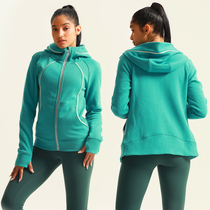 Custom Women Warm Fleece Lifestyle Jacket