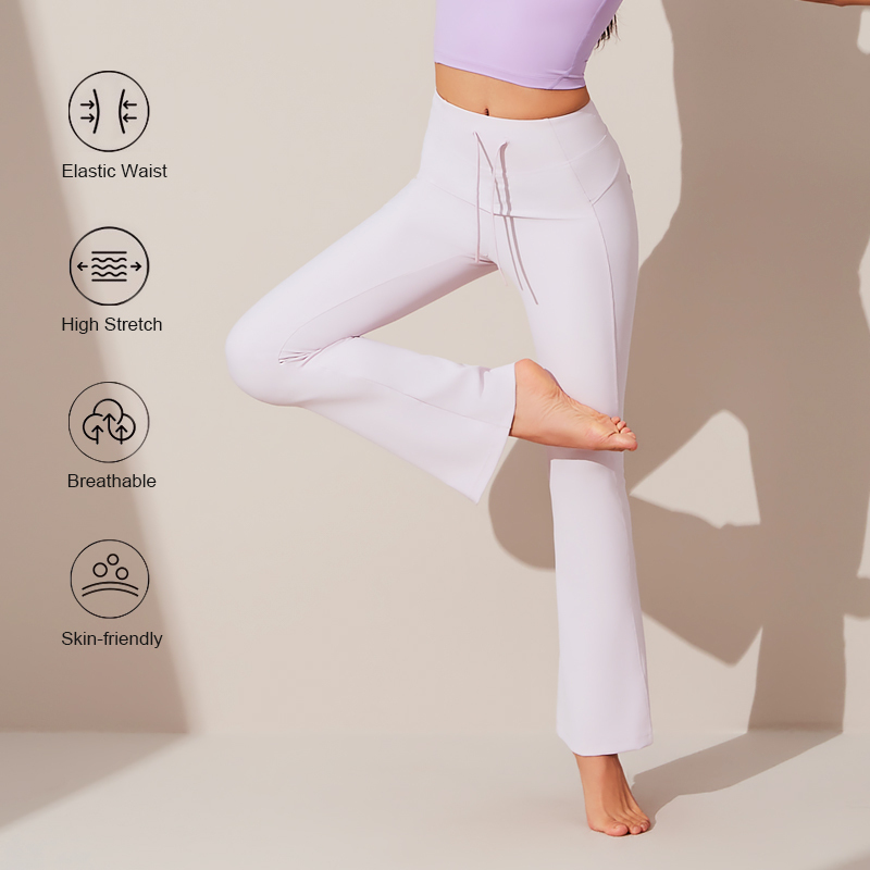 Women's Sports Skinny Flared Pants