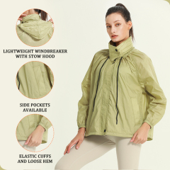 Custom Women's Lightweight Jacket for Outdoor Running Hiking