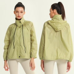 Custom Women's Lightweight Jacket for Outdoor Running Hiking