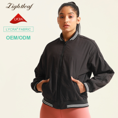 Custom Women  Activewear Running Outdoor Lifestyle Jacket