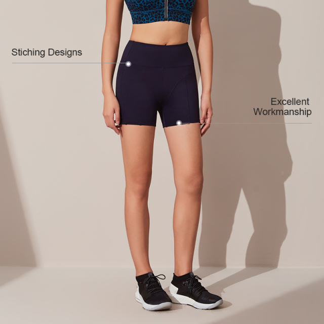 Custom Services Gym Activewear High Waist Sports Fitness Yoga Shorts Leggings