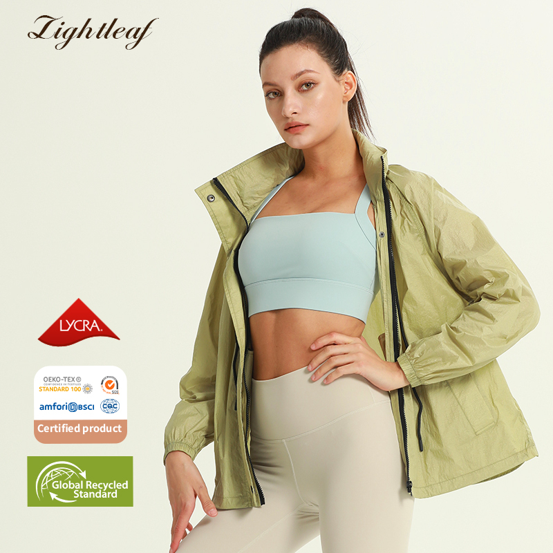 Custom Women's Lightweight Jacket for Outdoor Running Hiking