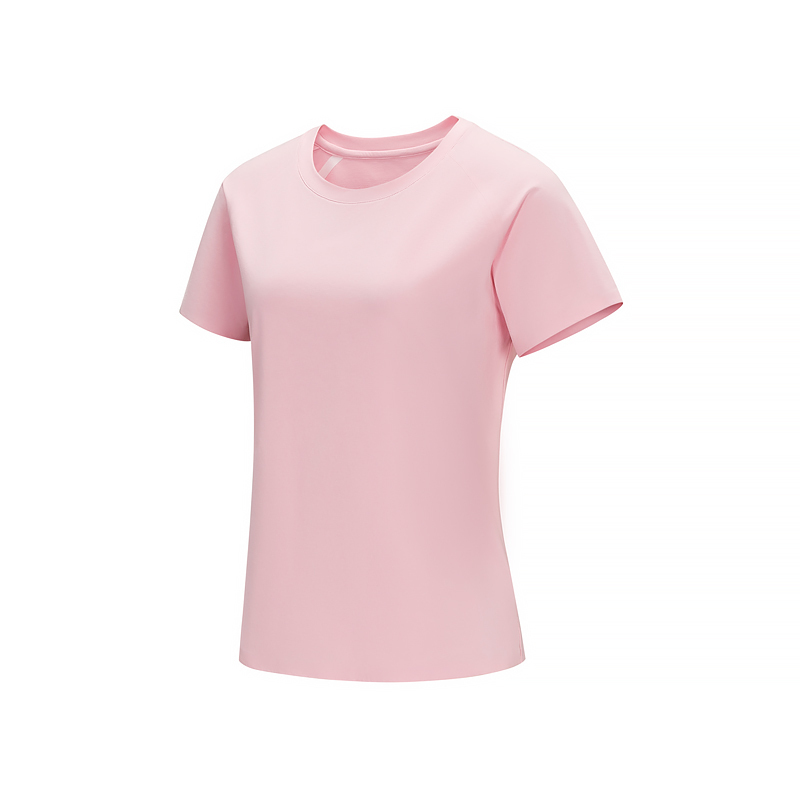 Women's high elastic simple short sleeve