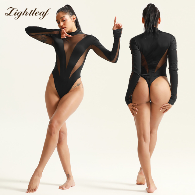 Custom New Fashion Casual Women Jumpsuit One Piece Sets Custom Outfit Women Bodycon Black Backless Yoga Jumpsuit