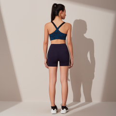 Custom Services Gym Activewear High Waist Sports Fitness Yoga Shorts Leggings