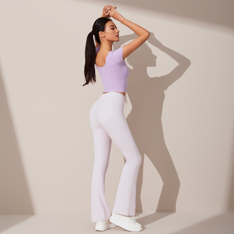 Women's Sports Skinny Flared Pants